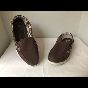 Brown loafers